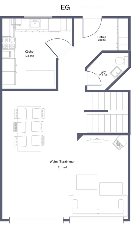Charmantes 5.5-Zimmer-Reihenhaus in Mönthal 9