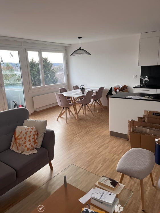 MAGNIFIQUE 3.5 pcs, balcon, vue sur les Alpes, rénové en 2022, état neuf 2
