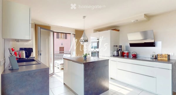 Magnifique appartement en duplex de 5 pièces avec vue à Chevrier 2