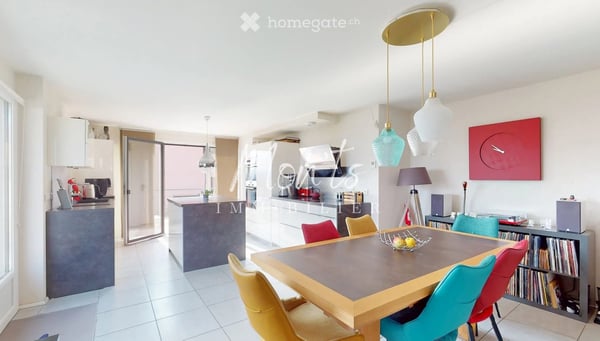 Magnifique appartement en duplex de 5 pièces avec vue à Chevrier 4