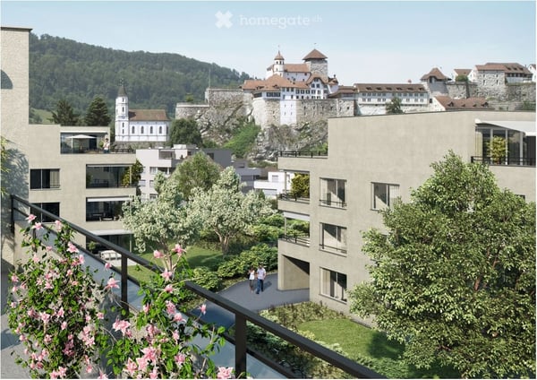 Traumhafte Attikawohnung mit zwei grosszügigen Terrassen und Burgsicht 9
