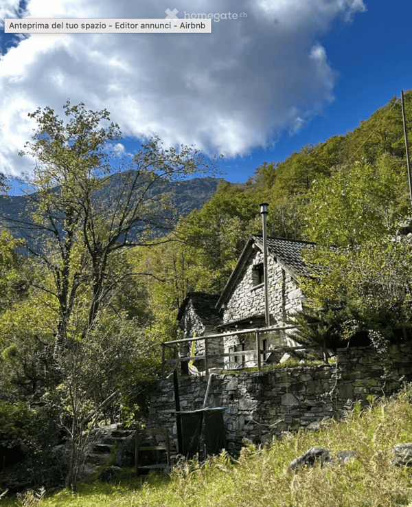 Rustico in pietra a Corippo – Charme ticinese autentico, Reddito annuo tramite airbnb di 30.000 fr. 4