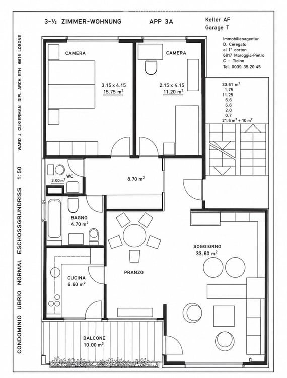 Zweitwohnsitz 3.5-Zimmer-Terrassenwohnung in Losone – Frisch renoviert 2026 13