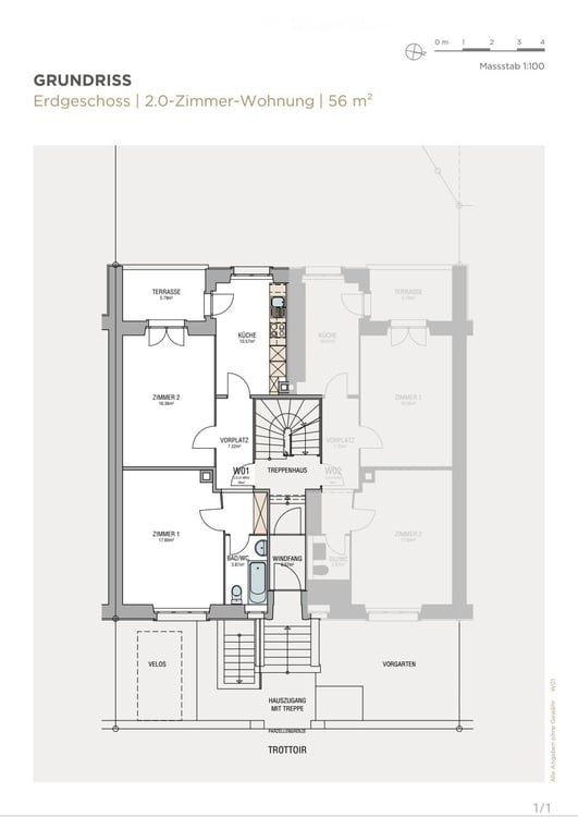 Gemütliche 2-Zimmer-Wohnung mit Balkon am Sankt Galler-Ring, Basel 5