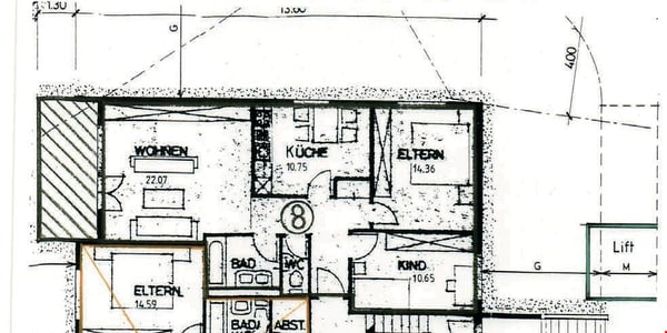 Grosszügige 3.5 Zimmer Wohnung an sonniger Lage mit Balkon & Ausblick 21