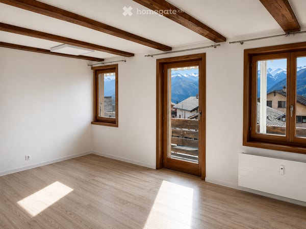 4.5-Zi.-Wohnung - Strom & WLAN inkl. | Panorama, Balkon, Terrasse | Sauna | Möblierung mgl. 9