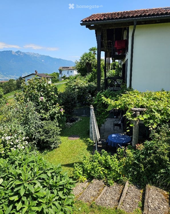 Sehr ruhig gelegenes Einfamilienhaus in der Natur, mit Aussicht auf den Lago Maggiore und Locarno 8
