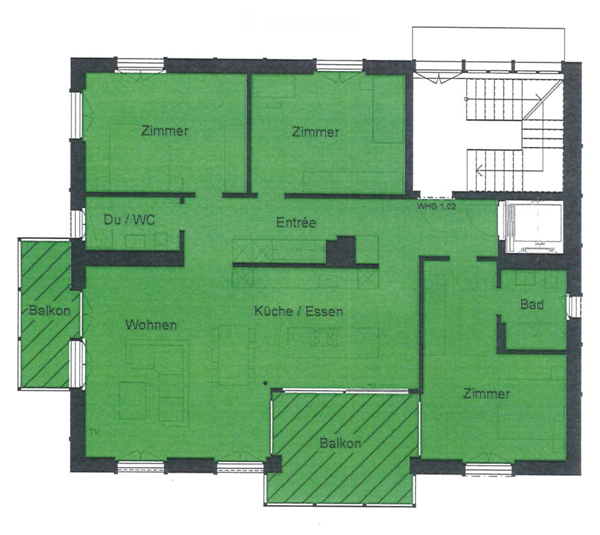 4.5-Zimmer-Wohnung in ruhiger, naturnaher Lage bei der Kartause Ittingen 12