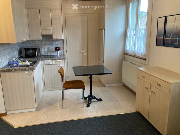 Möbliertes 1-Zimmer-Apartment in Biel – modern renoviert, top Lage 1