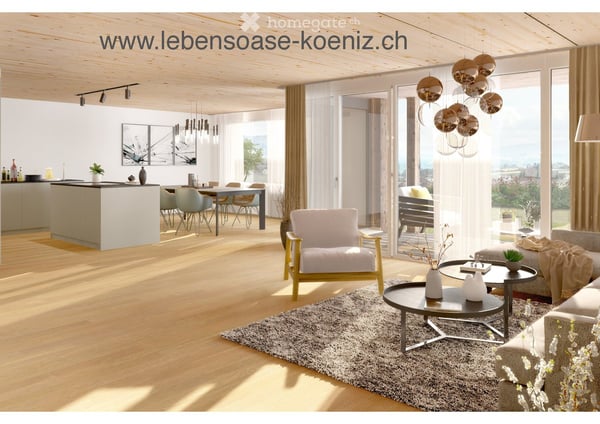 Traumhafte 5½-Zimmer-Gartenwohnung in Köniz bei Bern | Erstbezug