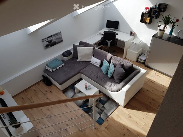Charmante 2.5-Zimmer-Maisonette-Wohnung in Schaffhausen inkl. Internet & Strom