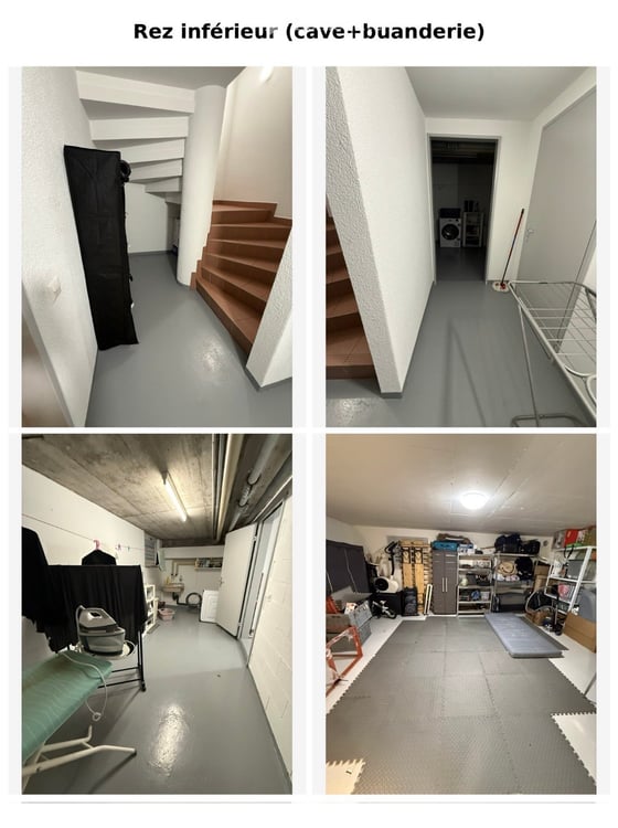 Villa contiguë duplex 4,5 pièces au Rez 5