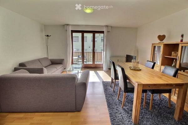 Appartement 2.5 pièces prix par mois avec parking Quartier d'Ycoor – Hyper centre de Crans-Montana 2