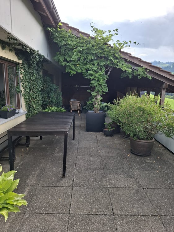 Sonnige 4.5-Zimmer-Terrassenwohnung mit Garage in Bühler AR 4