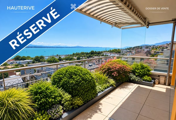Appartement de 5 pièces au dernier étage à Hauterive NE dans une petite PPE