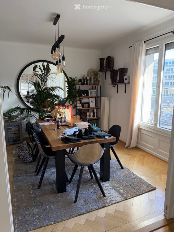 Appartement lumineux de 5.5 pièces avec grande terrasse à Genève 3