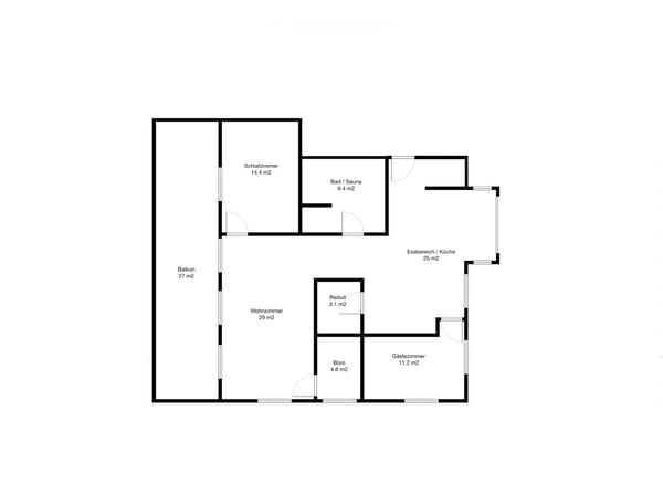 3½ Zimmer mit eigener Sauna und Kühlung — Neubau 2024 12