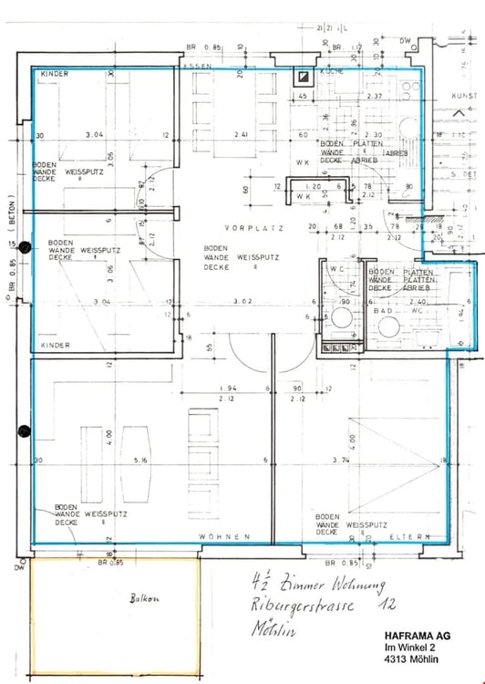 4.5 Zimmer Wohnung an zentraler Lage in Möhlin 12