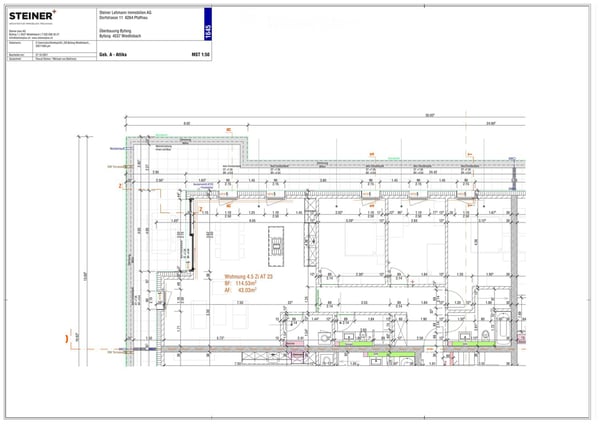 Lichtdurchflutete 4.5-Zimmer-Attikawohnung mit grosser 46.2m² Terrasse – in Wiedlisbach 16