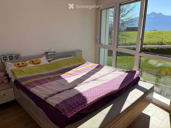 Grand 3.5 pc à Vuadens avec 2 places de parc 4
