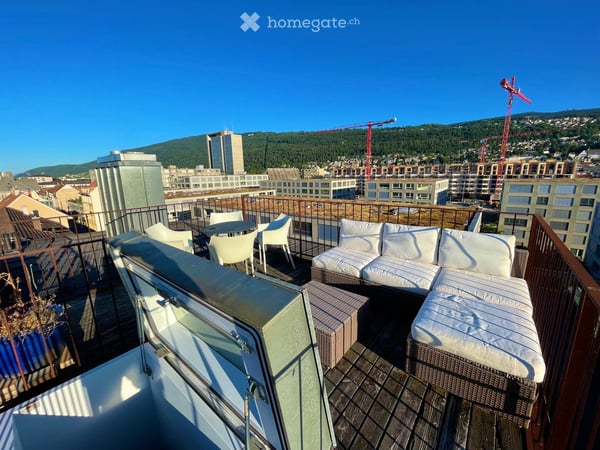 Einzigartige 3,5-Zimmer-Wohnung mit Dachterrasse und Panoramablick 16