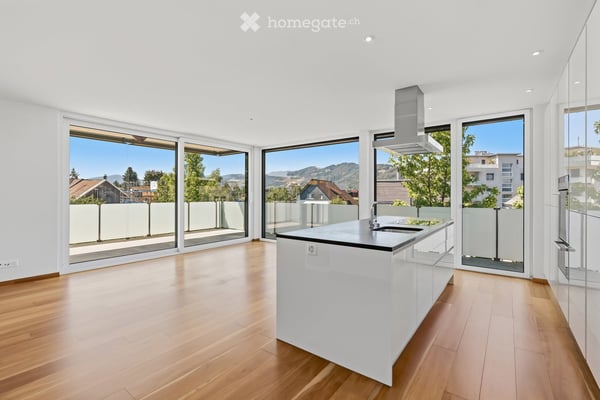 Grosszügige und gepflegte 2.5-Zimmer-Wohnung mit 31 m² Balkon in Widnau