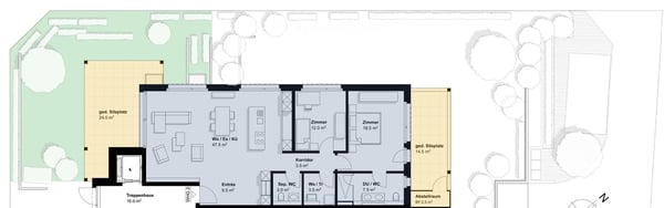 3.5-Zi. Wohnung - Erstbezug an ruhiger Bestlage in Tägerwilen zu verkaufen 5