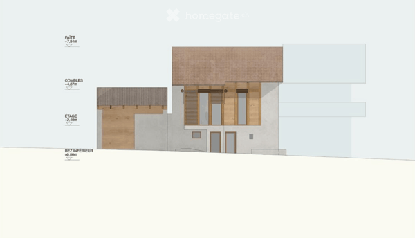 CHAPEAU BOIS – Maison d’architecte 2,5 pièces au cœur de Granois 4