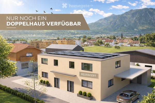 **Exklusives 5.5-Zi.-DEFH an schöner Lage – letzte Haushälfte verfügbar**