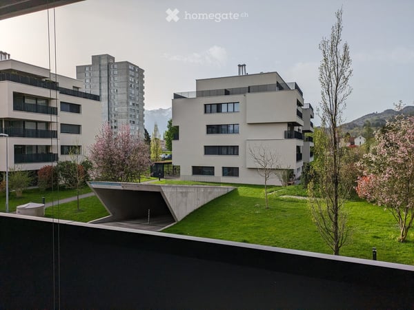 Helle 4.5-Zimmer-Wohnung mit Balkon und schöner Aussicht in Buchs SG 1