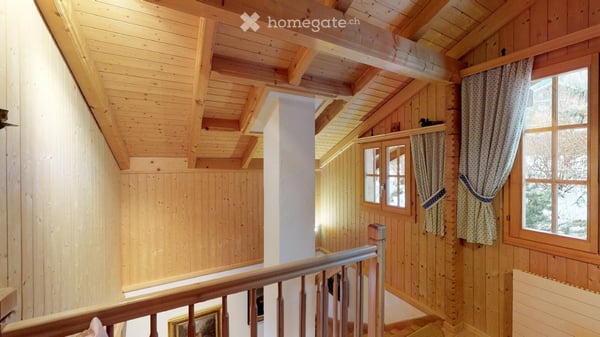 Chalet individuel de charme avec vue idyllique ! 6