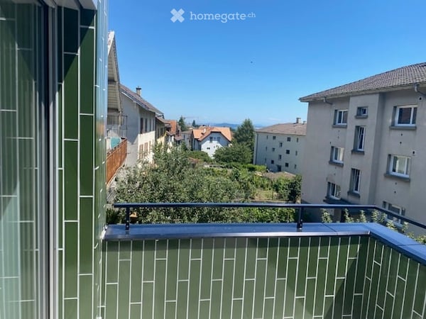 Appartement neuf de 2.5 pièces avec deux balcons à Peseux/NE, parking inclus. 9