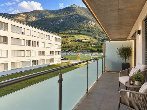 Appartement moderne de 2.5 pièces de 44m2 avec vue, rentabilité exceptionnelle de 17,1% annuelle