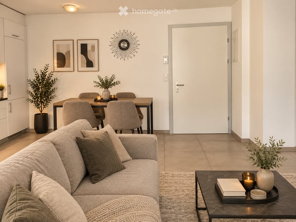 Appartement moderne de 2.5 pièces de 44m2 avec vue, rentabilité exceptionnelle de 17,1% annuelle