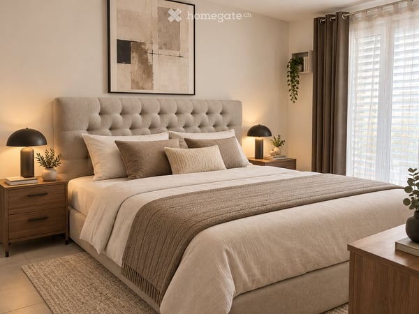 Appartement moderne de 2.5 pièces de 44m2 avec vue, rentabilité exceptionnelle de 17,1% annuelle