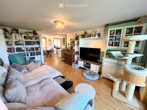 3.5-Zi-Wohnung mit Panoramablick & 91 m² Garten – Privatverkauf, Münchenstein 5