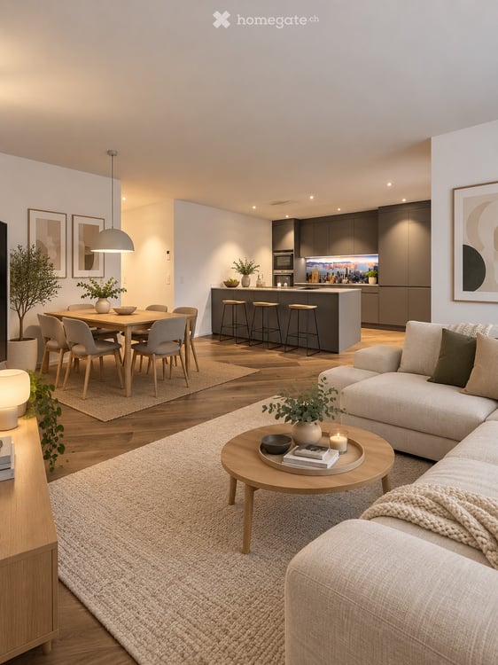 Bezugsbereite 2.5 - 4.5 Zimmer-Terrassenwohnungen in Künten ab     CHF 905'000.00 5