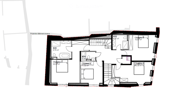 Maison de village – Rénovation en cours à personnaliser – Vue lac 5