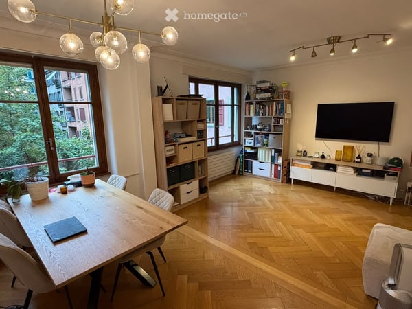 Beautiful, Light-Filled Apartment in Eaux-Vives / Florissant