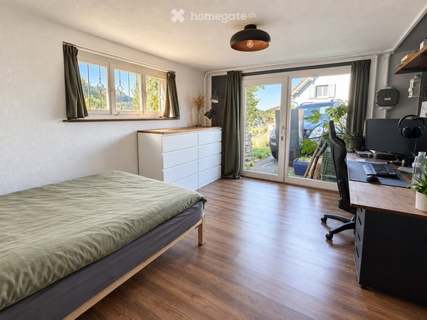 Freistehendes Einfamilienhaus mit Weitsicht und gemütlicher Gartenlaube in Nunningen 10