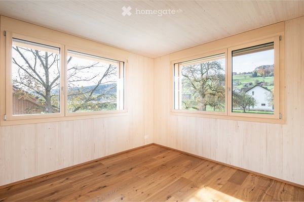 Natürlich wohnen in Mosen: Modernes Holzhaus nahe Hallwilersee 5
