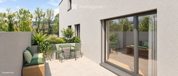 Letzte Einheit im Projekt – Wohnen mit Terrasse im Bruderholz 4