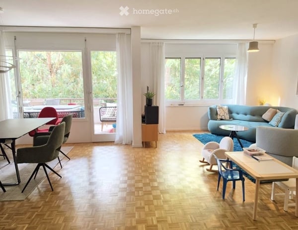 Grosszügig wohnen im Gellert – renovierte 4.5-Zimmer-Wohnung mit zwei Balkonen un Garage 3
