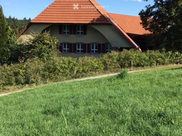 Heimelige, sehr ruhige und grosszügige 5 1/2-Zi-Wohnung in Bauernhaus in Bolligen im Erholungsgebiet