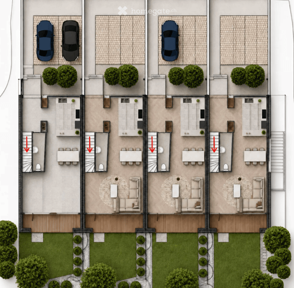 10 villas familiales dans les hauteurs des Evouettes 7