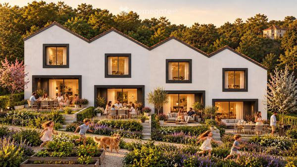 3 VILLAS DÉJÀ RÉSERVÉES – VILLAS FAMILIALES 5.5 PIÈCES DE 167 M² 6