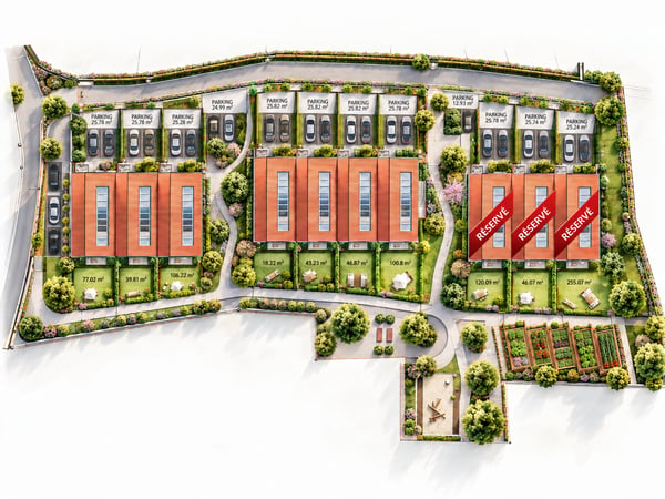 3 VILLAS DÉJÀ RÉSERVÉES – VILLAS FAMILIALES 5.5 PIÈCES DE 167 M² 7
