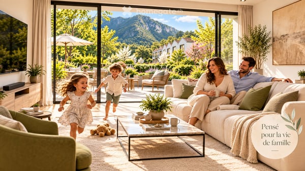 3 VILLAS DÉJÀ RÉSERVÉES – VILLAS FAMILIALES 5.5 PIÈCES DE 167 M² 2