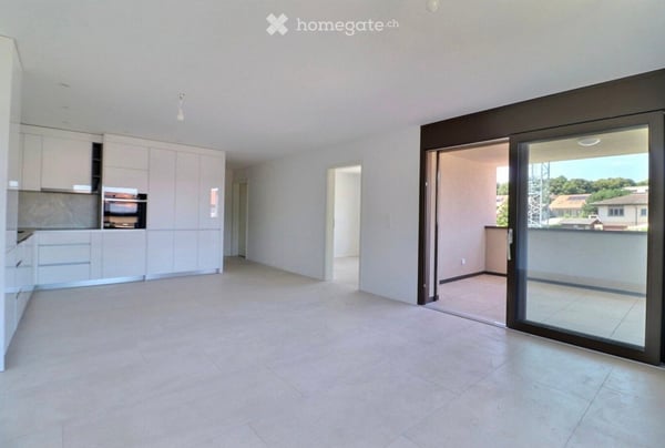 1er LOYER OFFERT - 3,5 pièces neuf de 68 m² à Corminboeuf — 2'115 charges comprises, libre de suite.