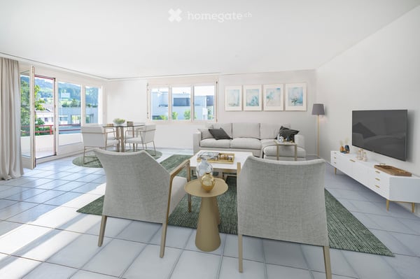 Helle 4 ½ Zimmer-Wohnung an zentraler Lage zu vermieten 2